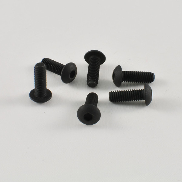 CEN-Racing Rundkopfschrauben M4x12mm (6 Stk.)