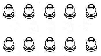 Robitronic 7mm Ball Stud C (10 pcs)