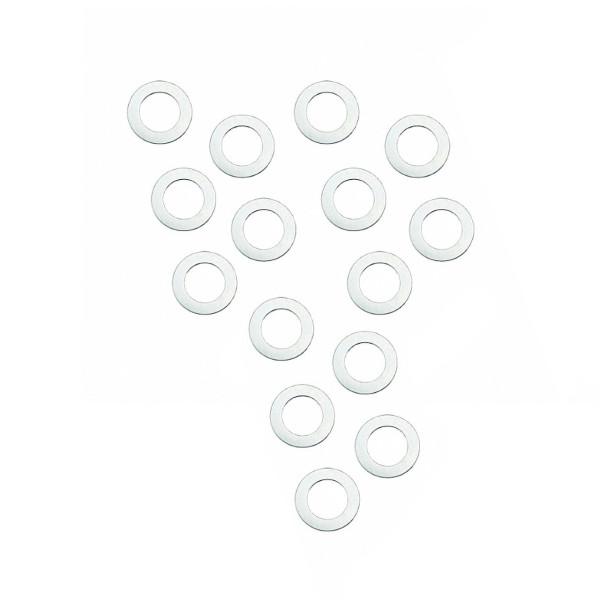 PR Racing 5mmx8mm 0.1mm/0.2mm/0.5mm Washer/15pcs