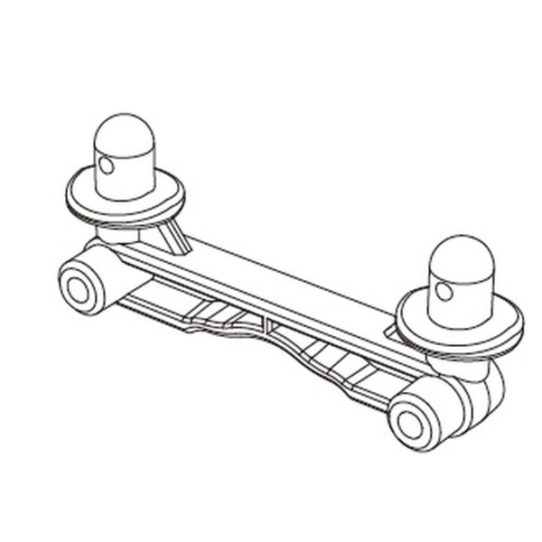 Hinterer Schalenhalter