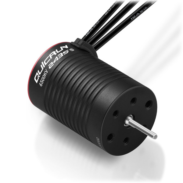 Hobbywing QuicRun 2435SL 6500kV RED G3 SE for 1:16, 1:18 Sensorless