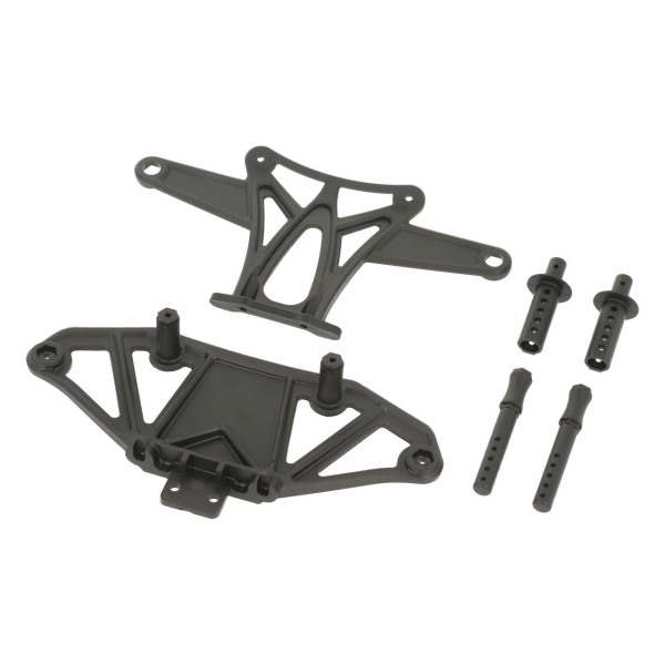 Hobao VT Frontrammer Set + Karosseriehalter