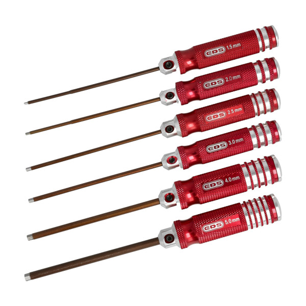 EDS Hex Wrench Set 1.5 / 2.0 / 2.5 / 3.0 / 4.0 / 5.0 x 120mm