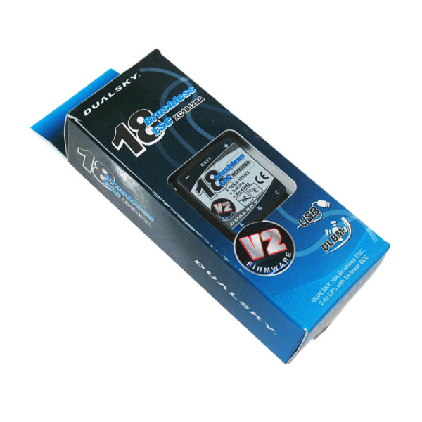 Dualsky XC1812BA Regler V2 18A 2-3s LiPo für Flieger und Heli