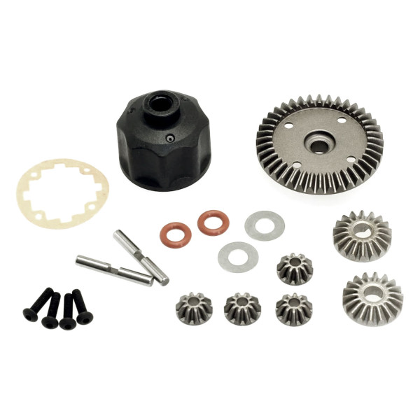 CEN-Racing Differential Ring Gear Set (case, pin, o-ring, gasket)