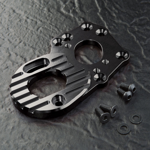 MST-Racing RMX 2.0 alum. spur gearbox motor heat sink mount (red)