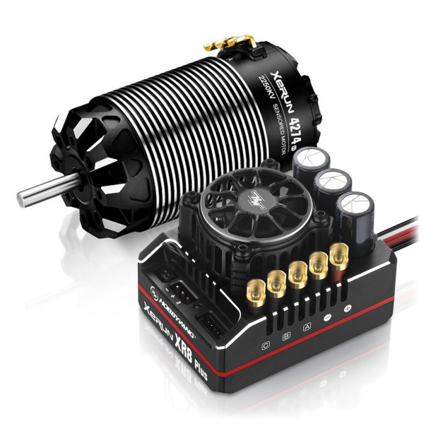 Hobbywing Xerun XR8 Plus G2S Combo with 4274 2250kV Motor Truck Monste