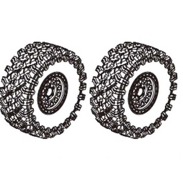 MJX Set of tyres (2)