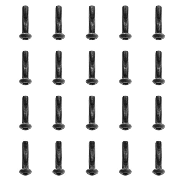 LC Racing Round Head Screw M3x14 20pcs