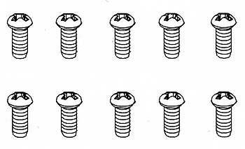 Robitronic BM3x6 BH Screw (10)