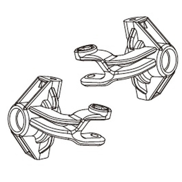 MJX Radträger (Links und Rechts)