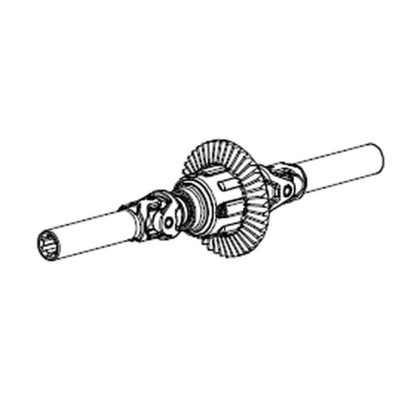 Yikong Differential vorne/hinten