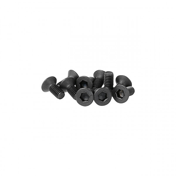 Flat Head Screws M2.6x6mm 10pcs