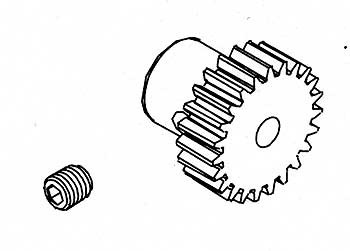 Robitronic Ritzel mit Innensechskantschraube