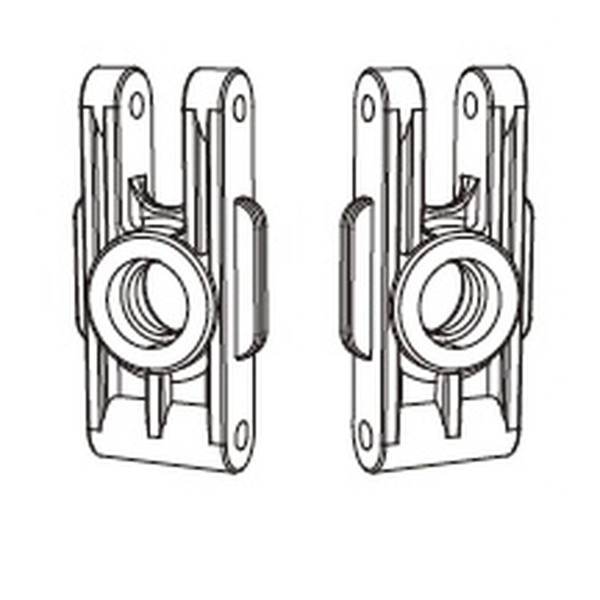 MJX Radträger Hinten