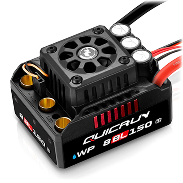 Hobbywing QuicRun WP8BL150 G2 Brushless ESC 150A 3-6s für 1:8