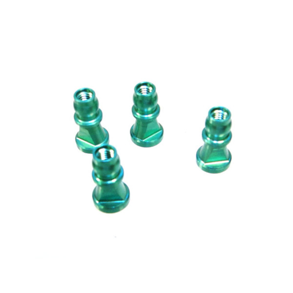 HoBao CNC ALUM SHOCK BALL STUD, 4PCS