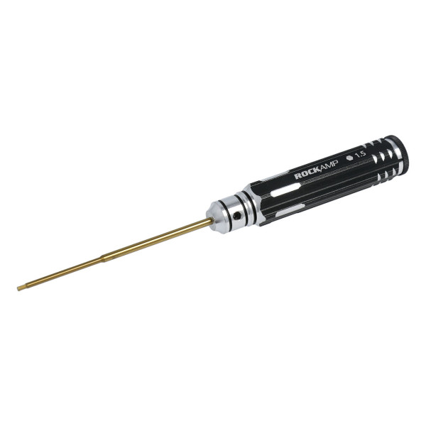 Rockamp Innensechskantschlüssel 1.5mm HSS Titan beschichtet