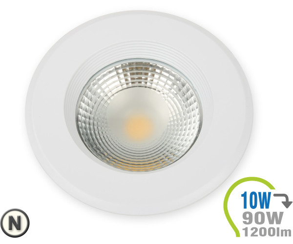 V-TAC LED Einbauleuchte 10W Rund Neutralweiß