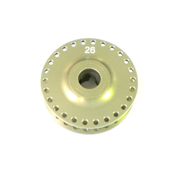 KM Aluminium Pulley 26T (side front)