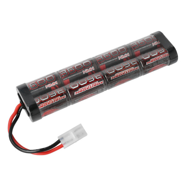 Robitronic NiMH Battery 3600mAh 9,6V Stick Pack Tamiya Plug