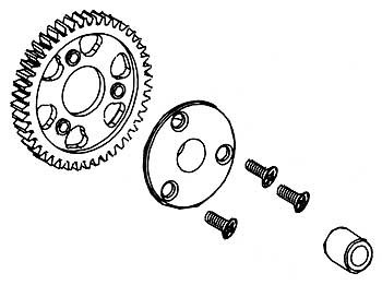 Robitronic 2-Speed Spur Gear Set 44T