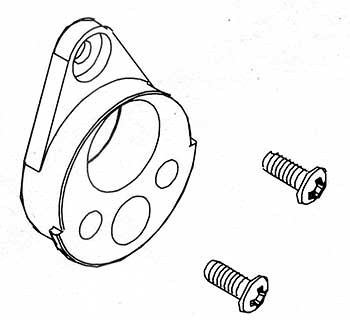 Robitronic Motorhalterung mit Schrauben