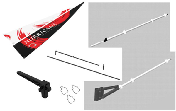 Modster Segel und Mast Set SR100 Hurricane