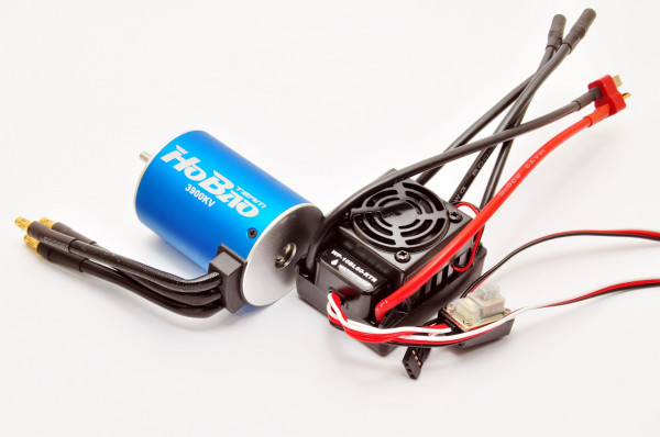 HoBao 1/10 60A BRUSHLESS SPEED CONTROLLER AND 3900 KV MOTOR