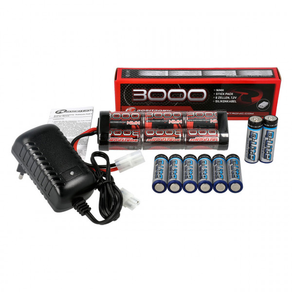 Elektro Starter Kit (Peaklader, Stickpack, Senderbatterie)