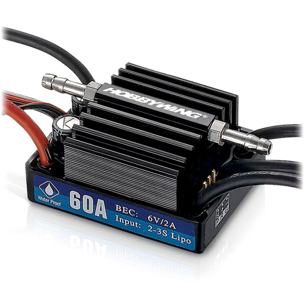 Hobbywing Seaking 60A Bootsregler V3 2-3s, 3A SBEC