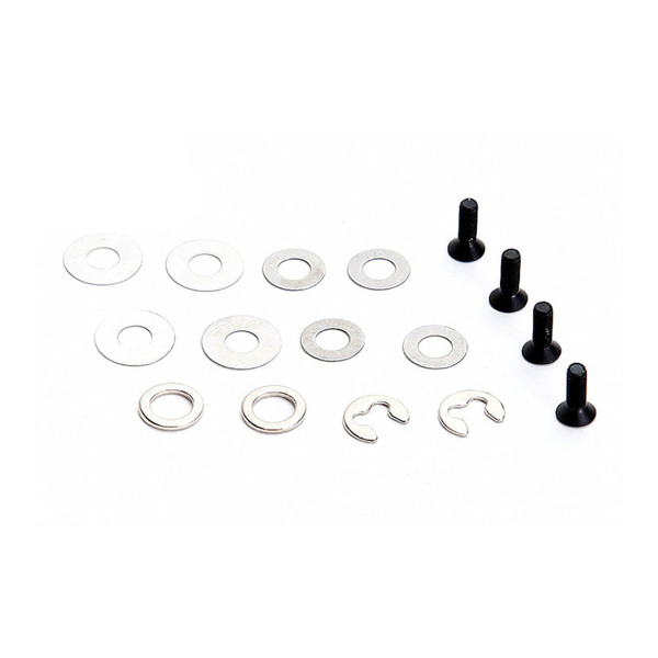PR Racing 3.5 E(2pcs)/5.2x9.9x0.8/(2pcs Washer)/5X8X0.2(4pcs)Washer/5