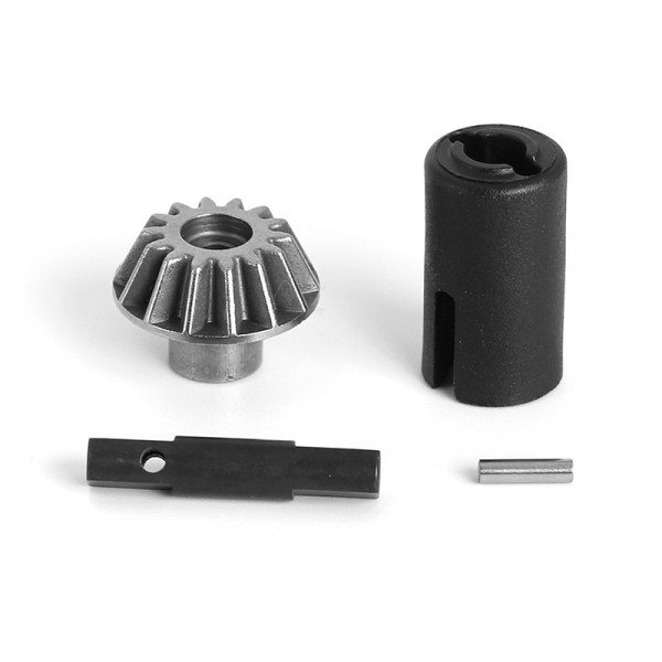 LC Racing Steel Bevel Drive Gear with Shaft & Outdrive