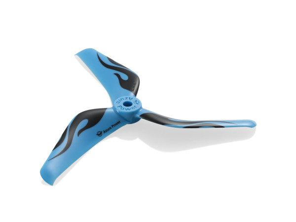 Azure 5150 Tri-Blade Prop Polestar Blau 5,1" 5" Pitch