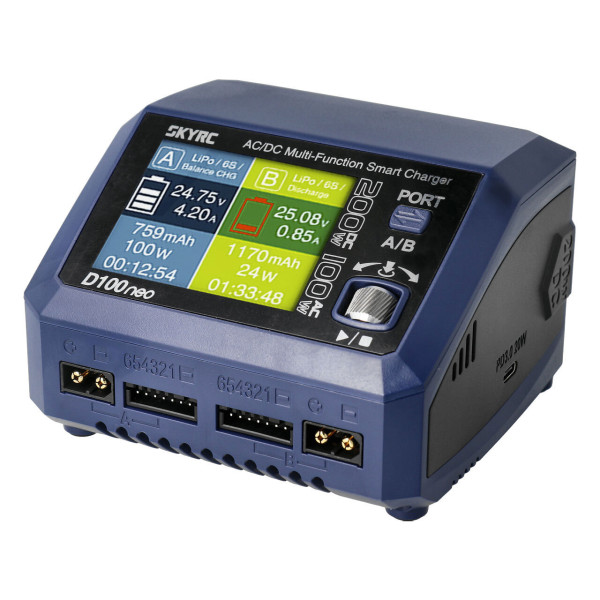 SkyRC D100 Neo LiPo 1-6s 10A 100W AC