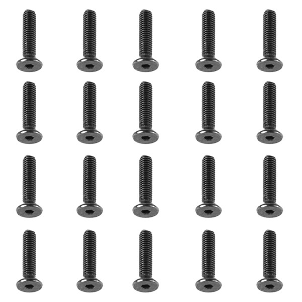 LC Racing Sechskant Senkkopfschraube M2.6x12mm 20 Stück
