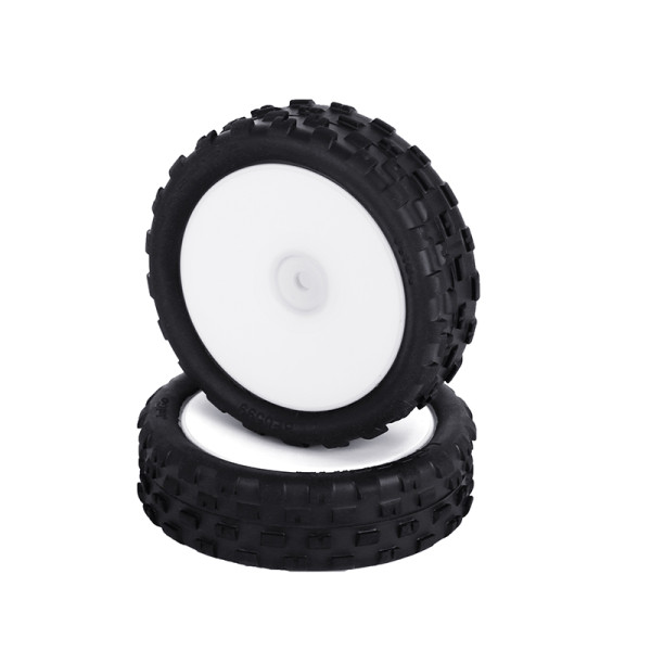 LC Racing Jetgo Mini Buggy front Tires Pre-Mounted 2WD 2pcs