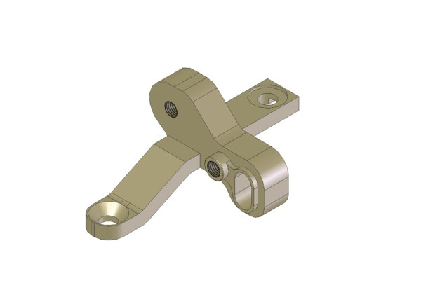 KM Aluminium Front Upper BulkHead Left