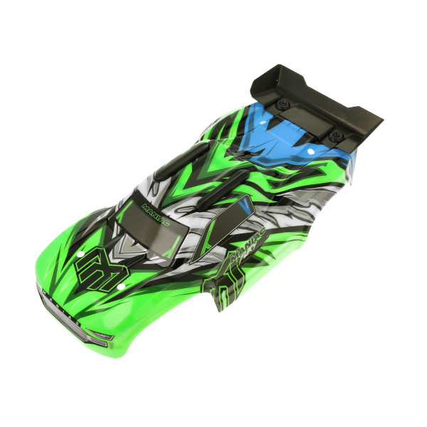 Maniac Karosserie Truggy grün/blau