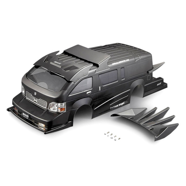Killerbody Furious Angel Karosserie Schwarz 195mm RTU