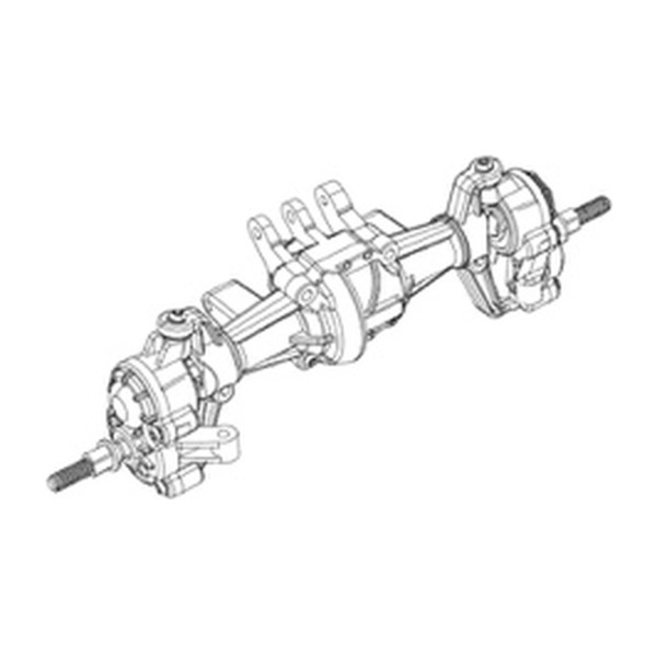 MJX Front Axle Assembly