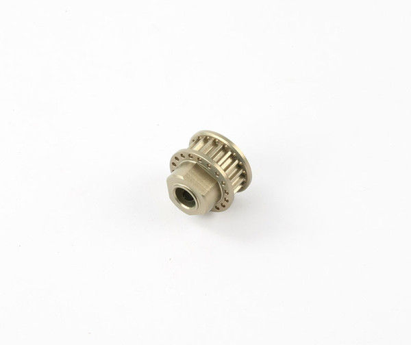 KM Aluminium Pulley 18T (side rear)