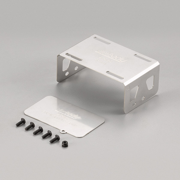 Killerbody Halterung hinten für Akku/ESC/RX Edelstahl LC70
