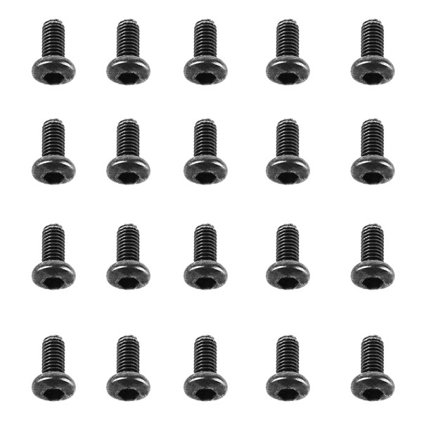 LC Racing Round Head Screw M2.6x6mm 20pcs