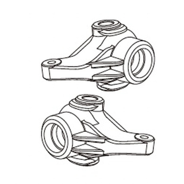 MJX Radträger (Links und Rechts)