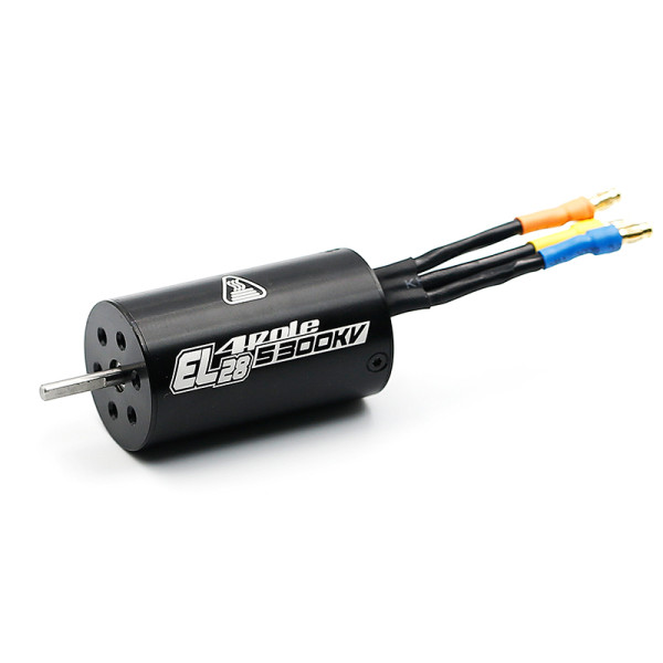 LC Racing Brushless Motor 2850er mit 5300KV und 3.175mm Motorwelle