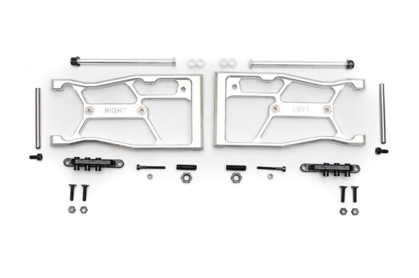 MCD Racing X4 Alu hinteres untere Querlenker Set
