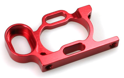 Robitronic Power-pod plate right aluminium red anodized
