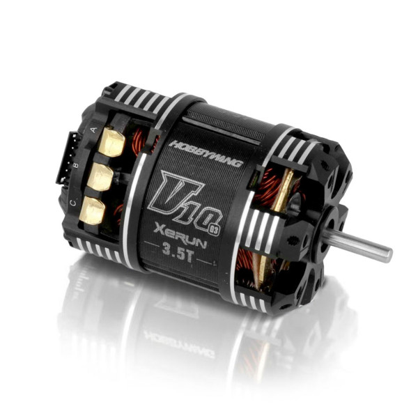 Hobbywing Xerun V10 Brushless Motor G3 9450kV (1s) 3.5T Sensored for 1