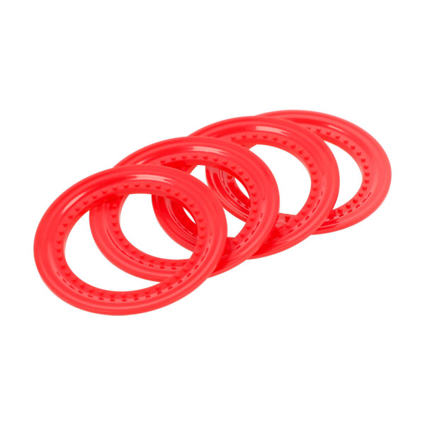 CEN-Racing BeadLock Ring (4pcs) Red